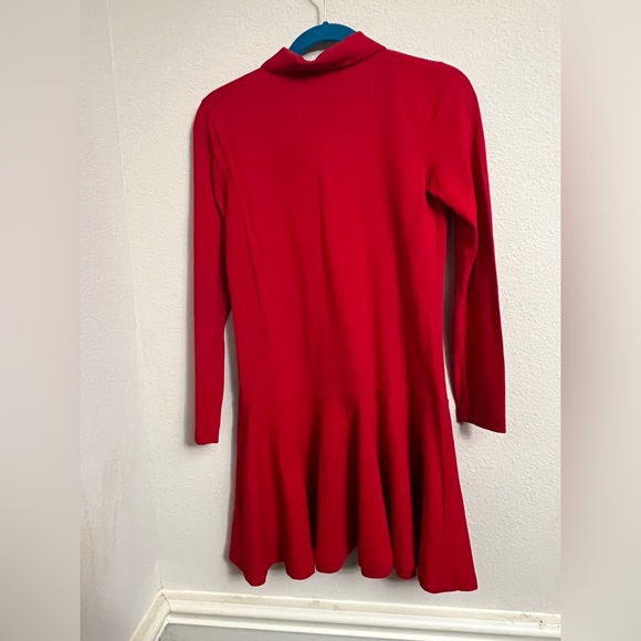 Polo by Ralph Lauren Long sleeves Polo Dress for Girls Big Kids XL (16) Red - Picture 5 of 11